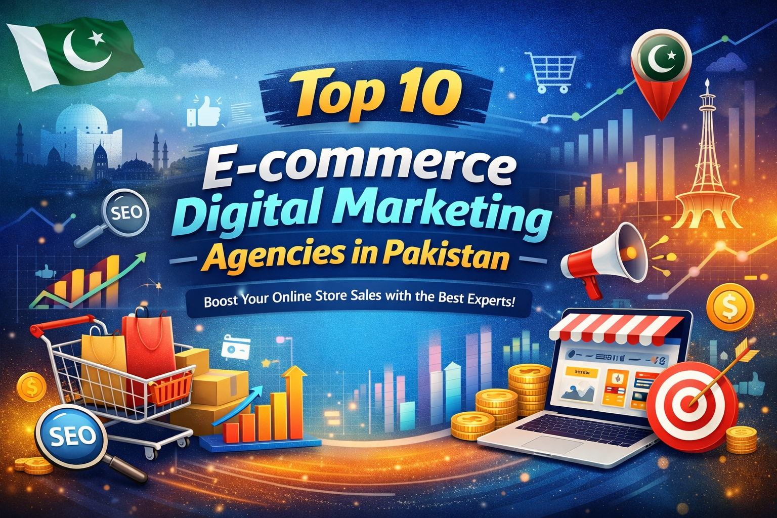 Top 10 E-commerce Digital Marketing Agencies in Pakistan