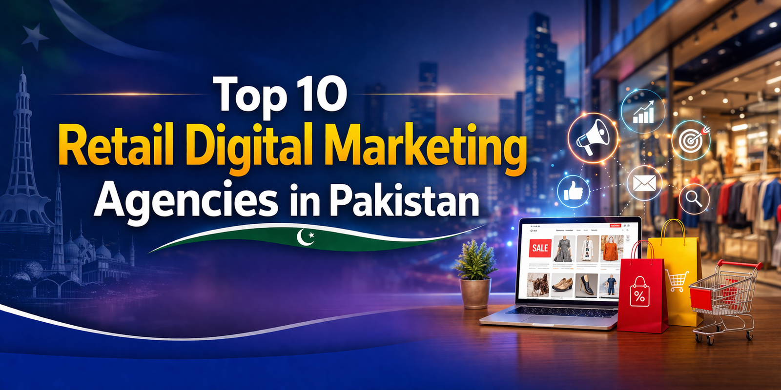 Top 10 Retail Digital Marketing Agencies in pakistan