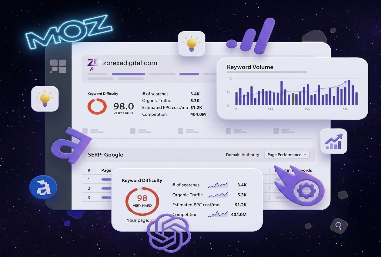 SEO services in Pakistan by Zorexa Digital — organic traffic growth and rankings